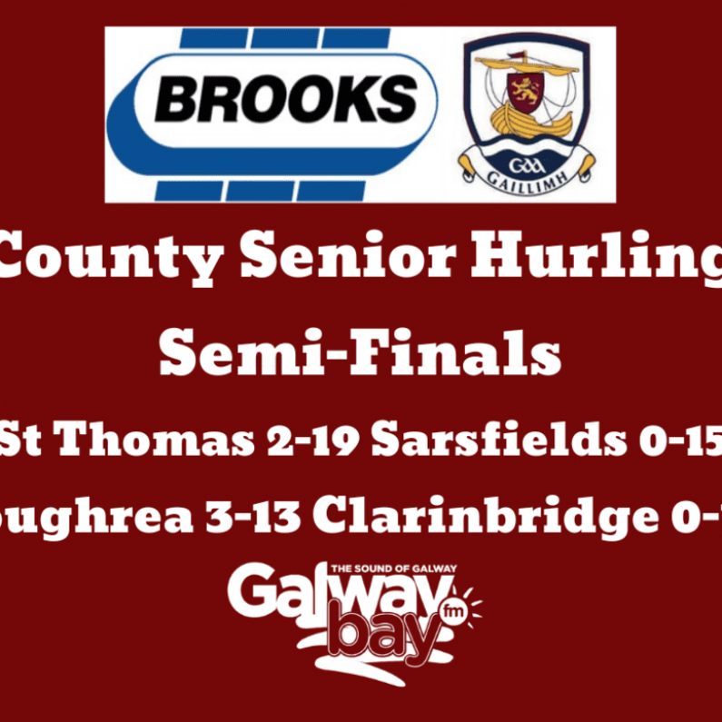 St Thomas and Loughrea Book Places In County Senior Hurling Final