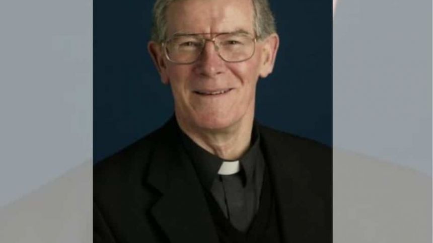 Bishop Kelly praises Martin Drennan's 54 years as "shepherd, teacher and pastor"