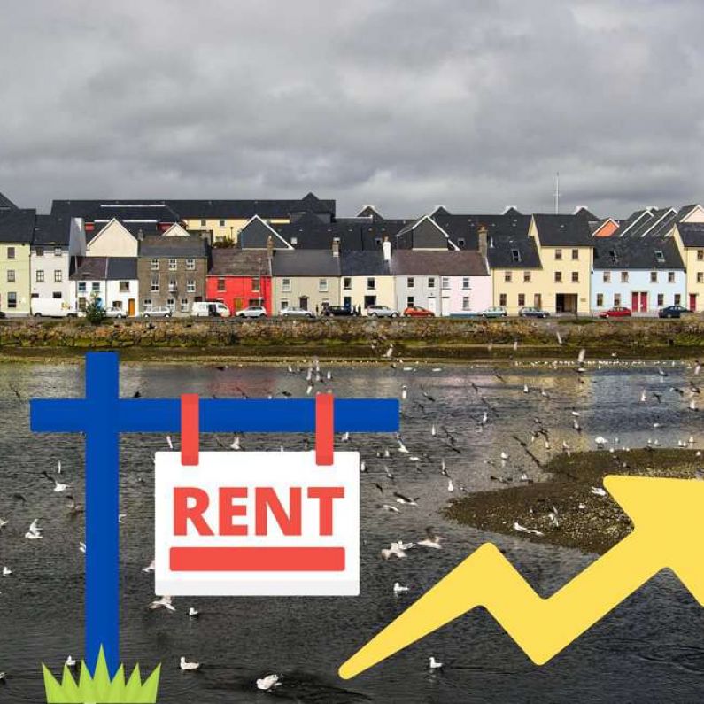 Galway city rents rose by over 16% in the past year