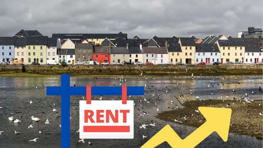 Galway city rents rose by over 16% in the past year