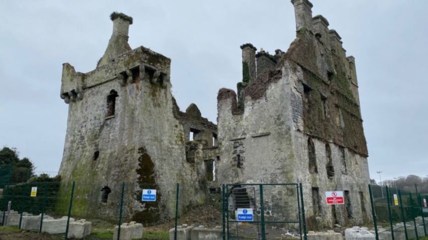 Steady progress on conservation works at iconic city castles