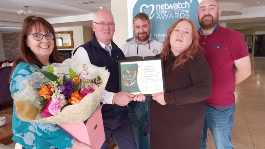 Ballinasloe native named Netwatch Galway Family Carer of the Year