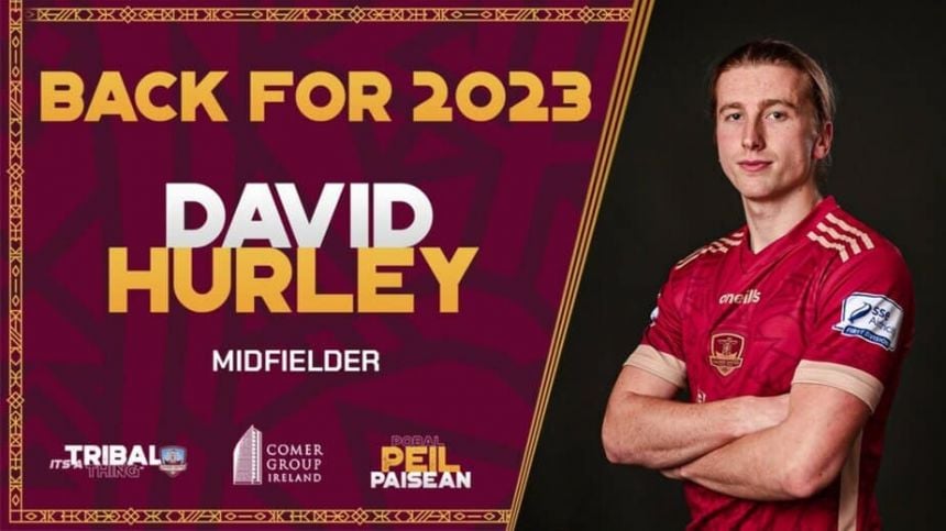 SOCCER: David Hurley Signs for Galway United for 2023