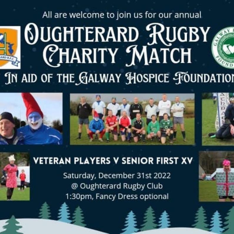 RUGBY: Oughterard New Year's Eve Charity Match Preview with Jack Clarke