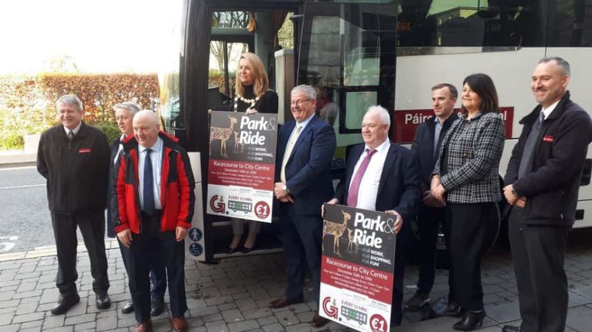 Christmas Park and Ride service officially launched in city