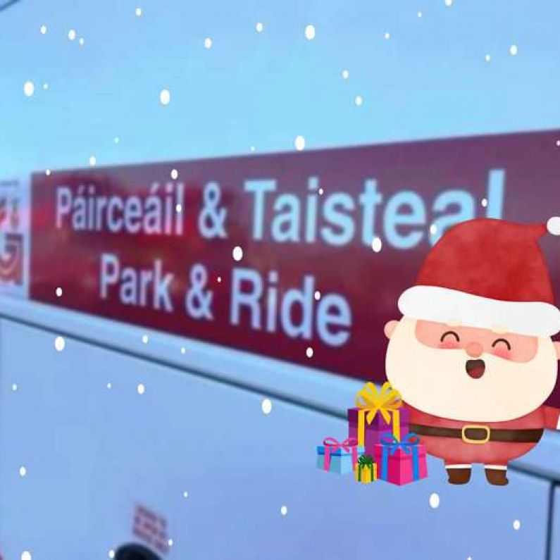 Galway city's Christmas Park and Ride service underway from this morning