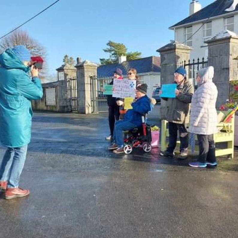 Gort residents protest over ongoing water supply problem