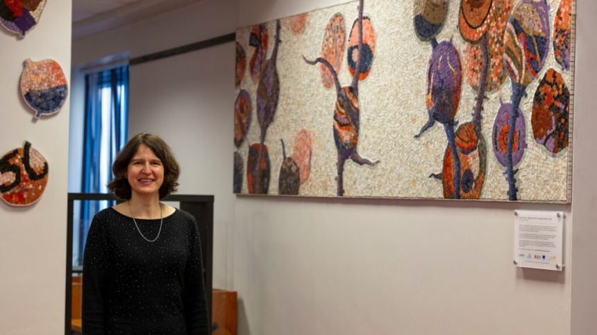 New mosaic celebrating science of the brain unveiled at Ballybane Library