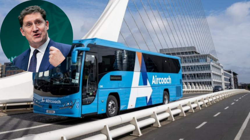 Minister says need for additional services being examined following withdrawal of Aircoach Galway-Dublin service