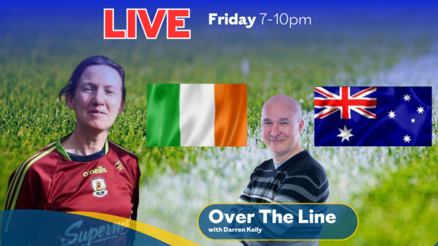 Fiona Wynne Chats on 'Over The Line' About Playing Masters Football for Ireland against Australia