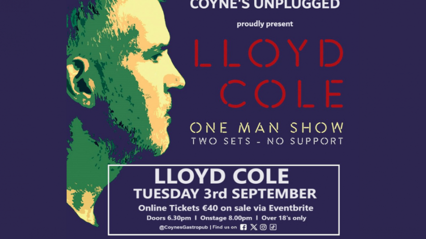 Lloyd Cole to include Connemara in Irish Tour