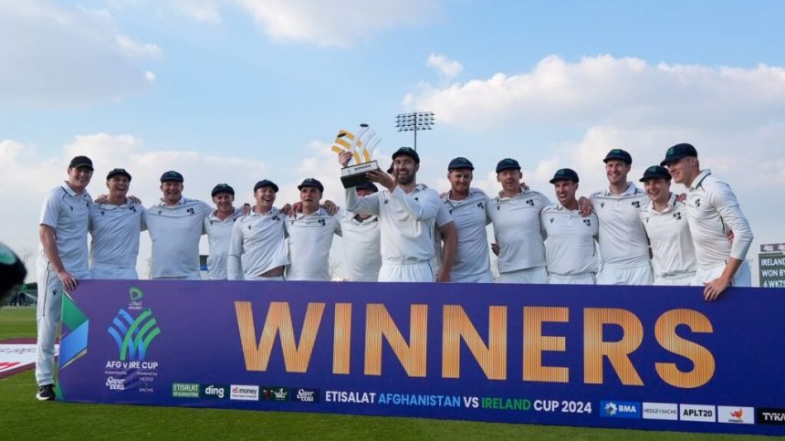 Ireland claim first ever Cricket test win over Afghanistan