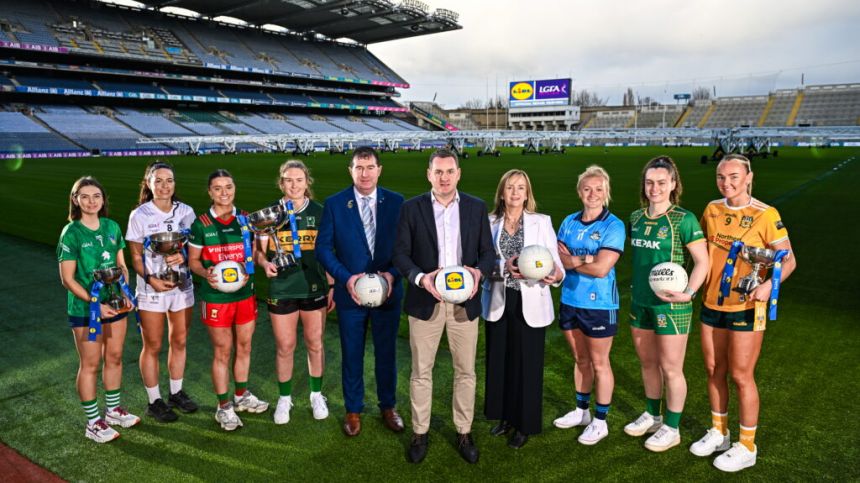 Lidl unveils unprecedented new research into support for female sport in Ireland at 2024 Lidl National Football League Launch