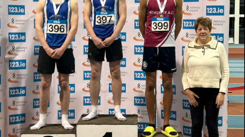 Galway success at Junior and U23 Indoor Nationals