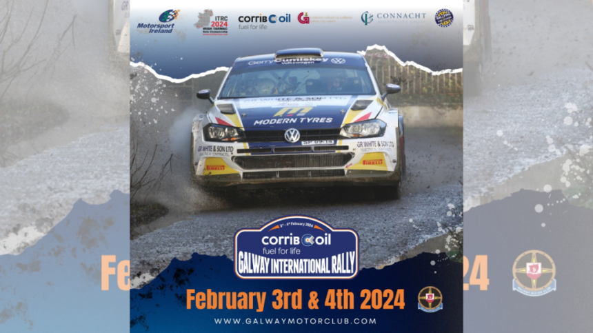 Galway International Rally releases list of Top Twenty seeds.