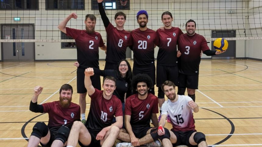 Galway Volleyball Men's team into Cup semi-final