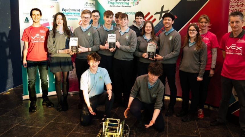 6 Galway schools prepare for national final of VEX Robotics schools competition