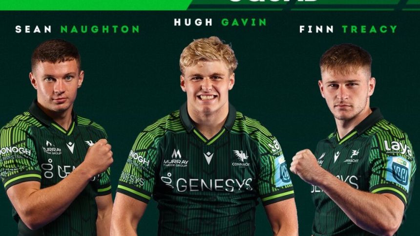 Three Connacht Players named in Irish U20 Squad for Six Nations