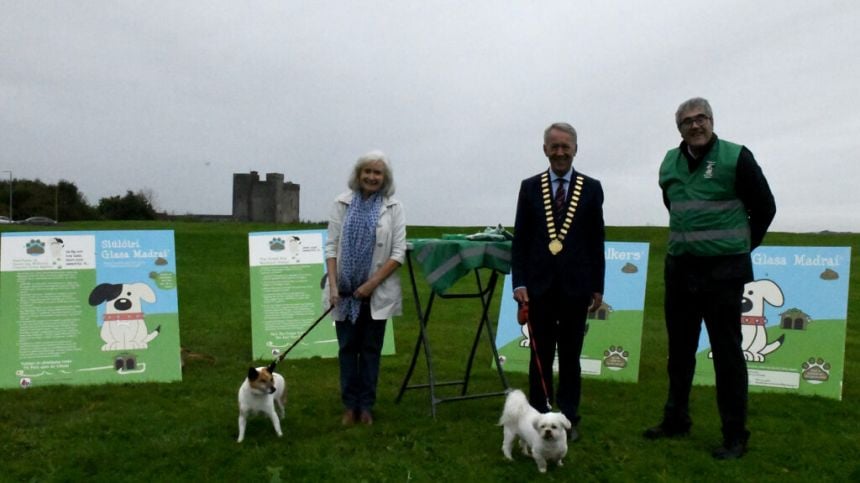 Galway County Council continues with the Green Dog Walkers campaign in the county