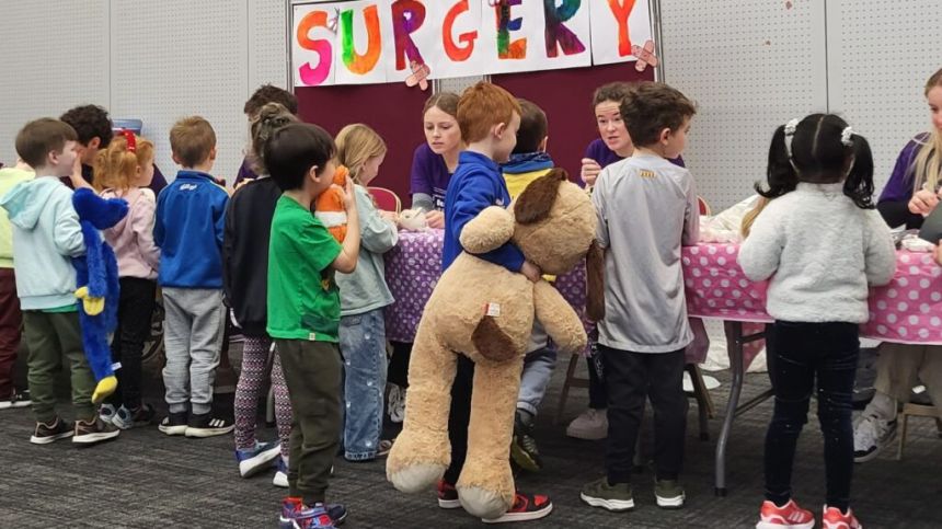 Hundreds of kids flock to Teddy Bear Hospital at University of Galway