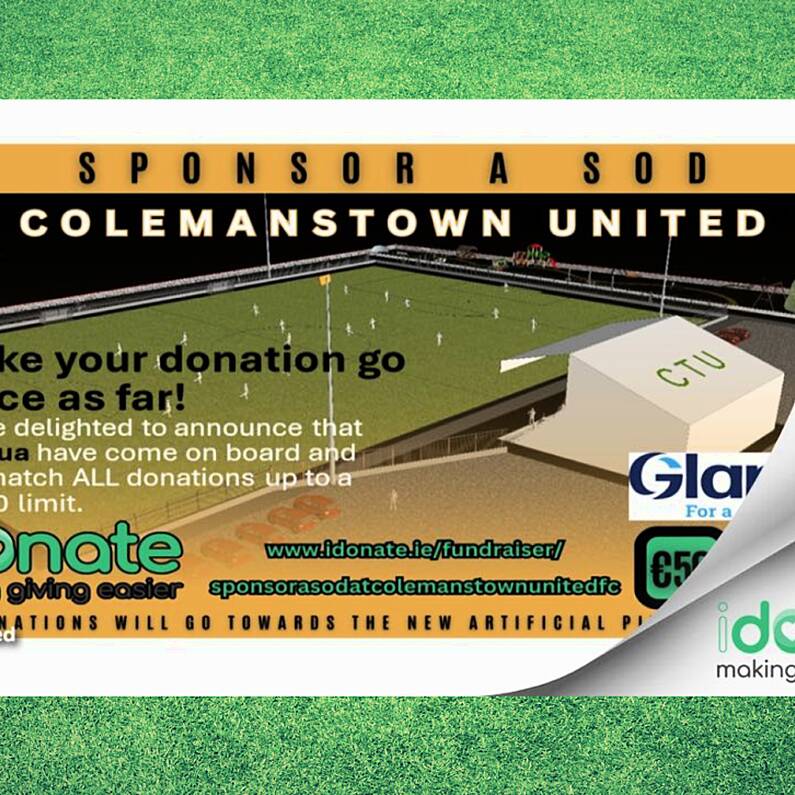 Colemanstown FC fundraising for a new astro at the club