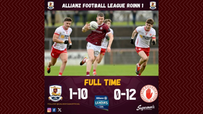 An important win for Galway's Senior Footballers in Allianz National Football League - Commentary and Reaction