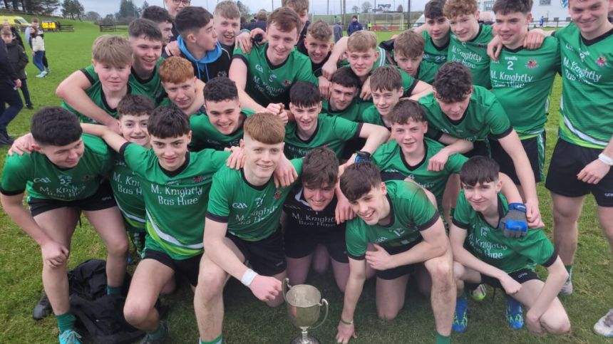 Dunmore CS claim Connacht Senior B Football title in style