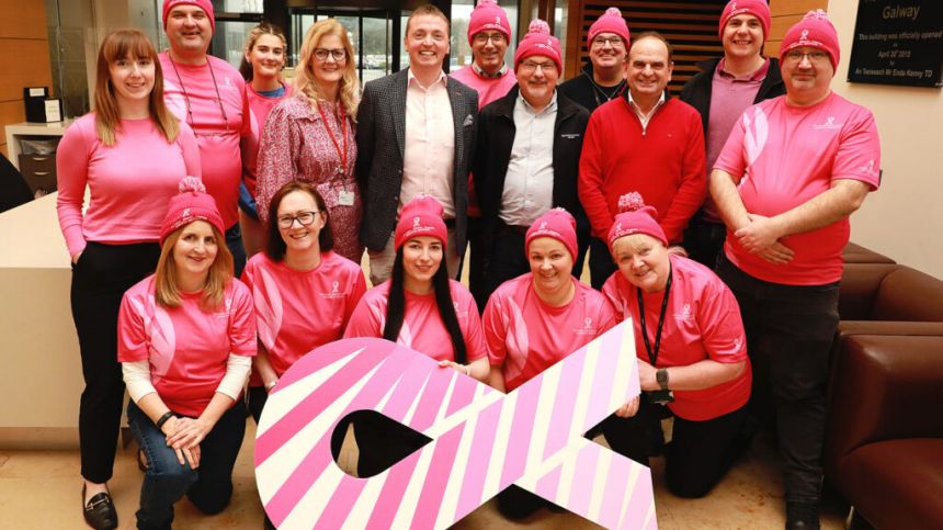 HPE Galway names National Breast Cancer Research Institute as their charity of the year