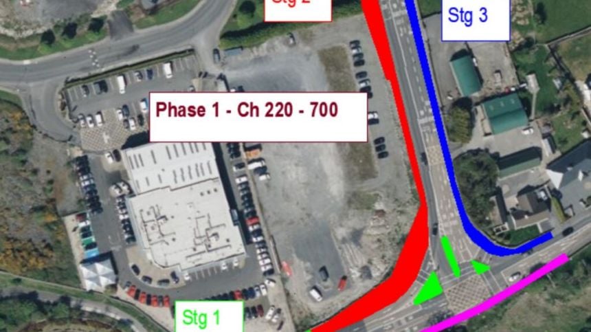 Year-long works to begin on Parkmore Bus Priority Scheme tomorrow