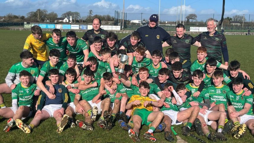 Connacht Colleges Hurling titles for Portumna CS, Colaiste Mhuire and Colaiste Einde