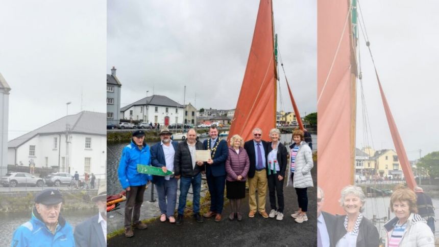 Largest Galway Hooker to be used as floating arts space by next Summer