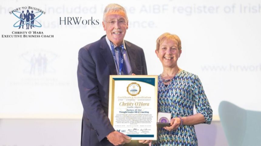 National recognition for Galway-based HRworks Founder