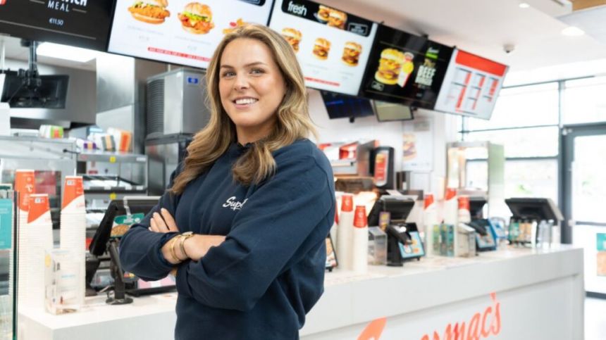 Ireland rugby star, Béibhinn Parsons from Ballinasloe becomes Brand Ambassador for Supermac’s