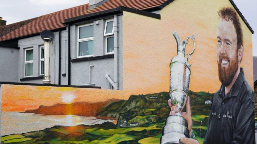 Shane Lowry Mural Unveiled In Portrush, As Ticket Ballot For 153rd Open Closes on July 31st