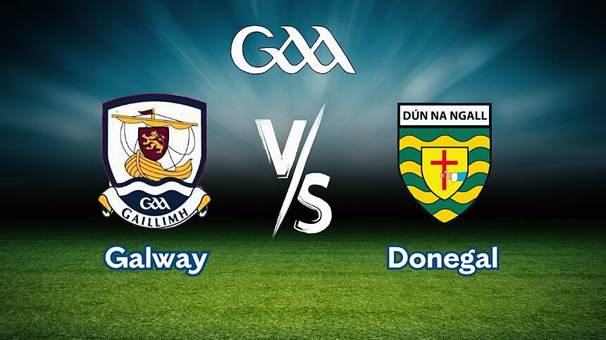 Galway football team named to play Donegal