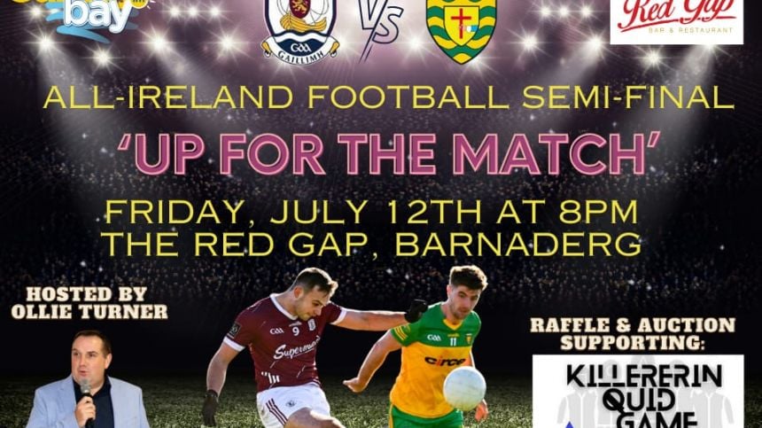 All-Ireland Football Semi-Final 'Up For The Match' Special from The Red Gap, Barnaderg