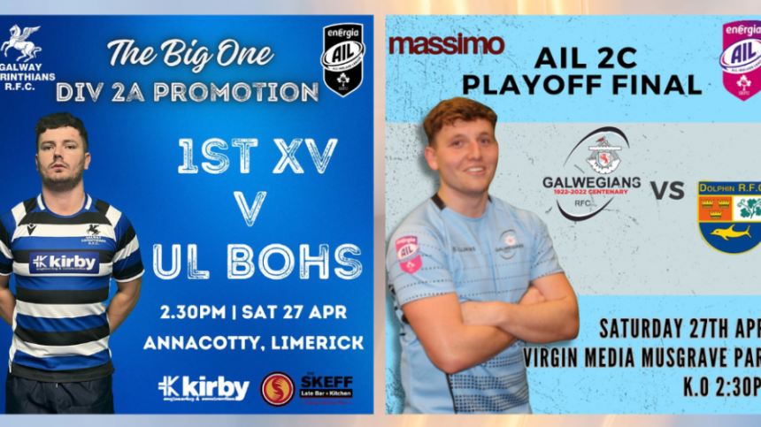 Galwegians and Corinthians going for promotion in AIL Play-Offs