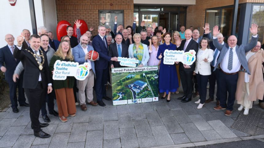 Maigh Cuilinn and Newcastle to receive over €10 Million for facilities through Community Centre Investment Fund