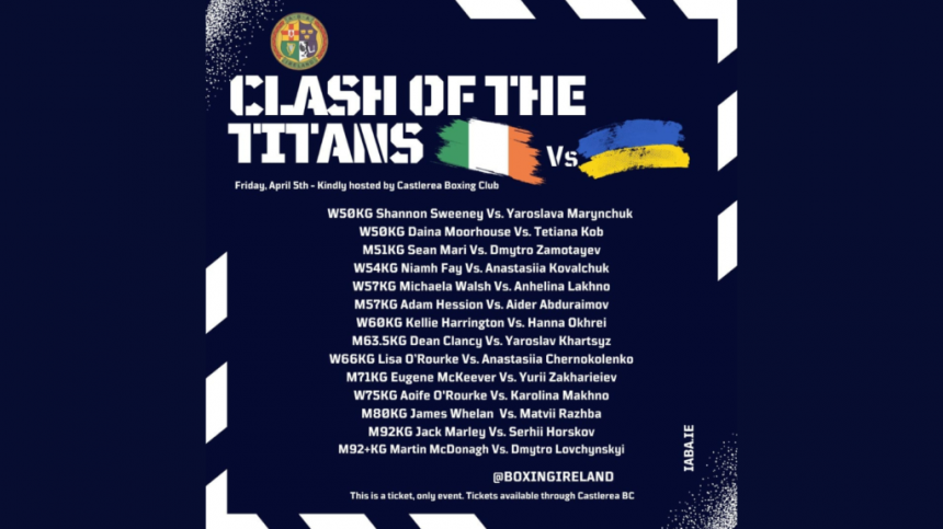 Castlerea plays host to "Clash of the Titans" - A Galway Bay FM Sport Boxing Special