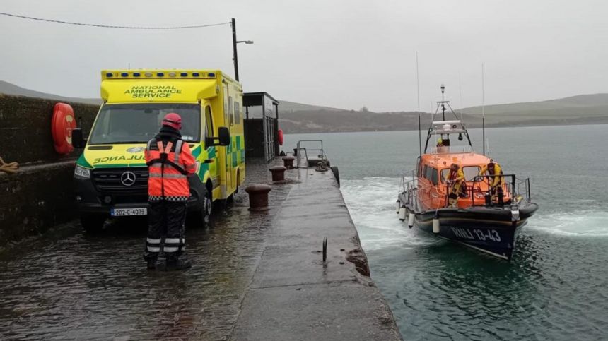 Person brought to UHG following RNLI rescue on Inishbofin