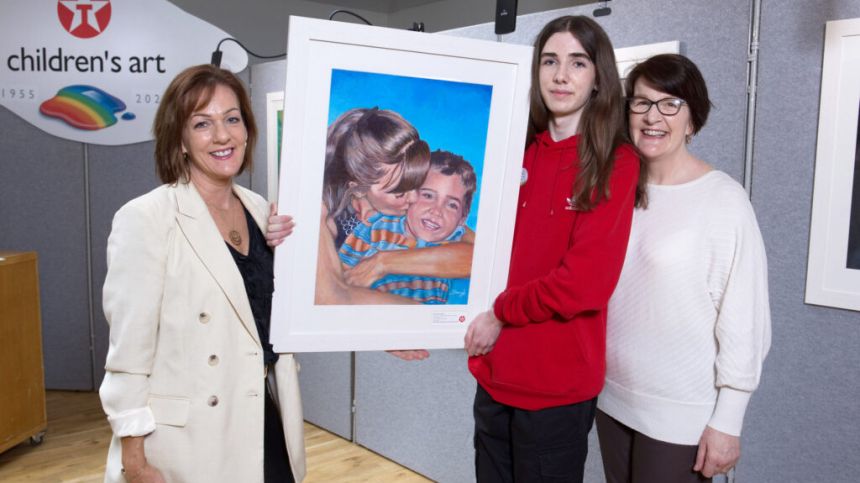 Five Galway students win top prizes at 70th Texaco Children's Art comp