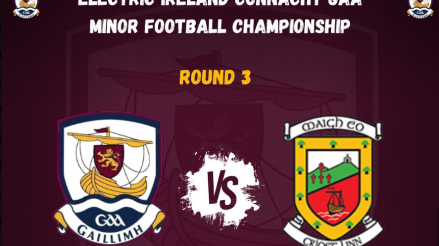 Galway Minor Football team named for Mayo clash