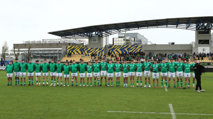 Two Connacht players on Irish U18 Schools squad for Italy match this afternoon