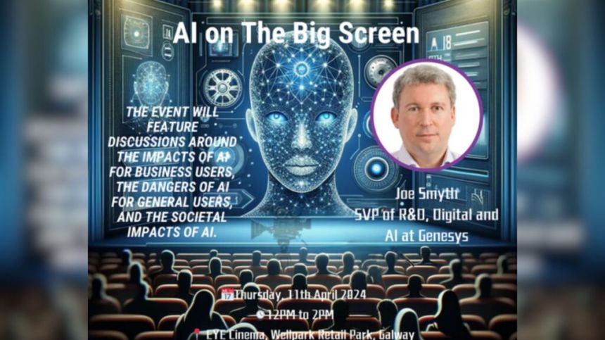 Galway Chamber and Genesys to host 'AI on the Big Screen' event