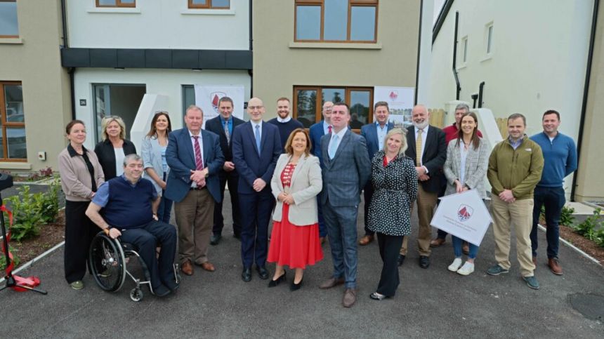 22-home social housing scheme opened in Glenamaddy