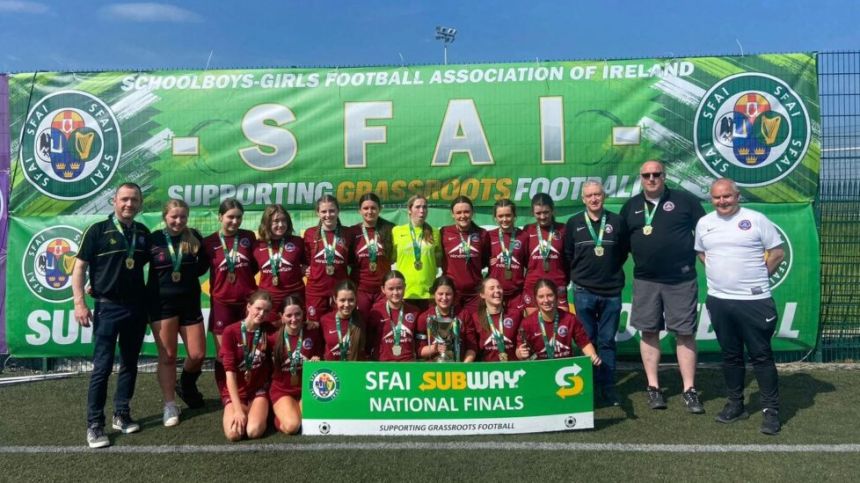 Athenry FC wins FAI Girls U16 Cup Final in All Galway Decider