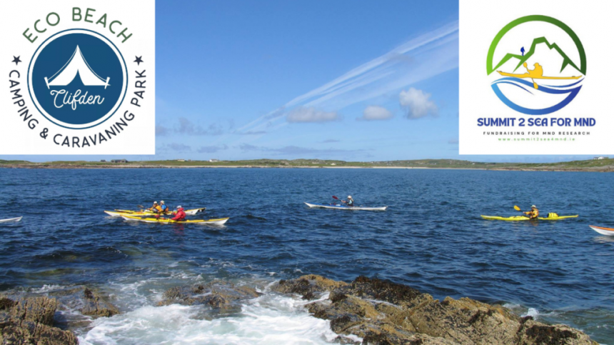 Irish Sea Kayaking Association event holds fundraising event in Connemara this weekend for Irish Motor Neurone Disease