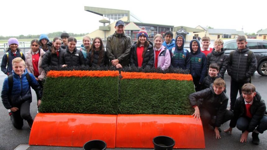 160 primary school children go behind the scenes at HRI Racing Juniors education day at Ballinrobe Racecourse