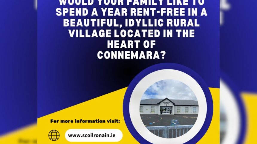 School in Lettermore offers family the opportunity to relocate to Connemara