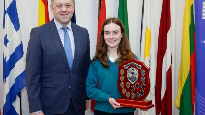 Knocknacarra student awarded overall translation prize at European competition